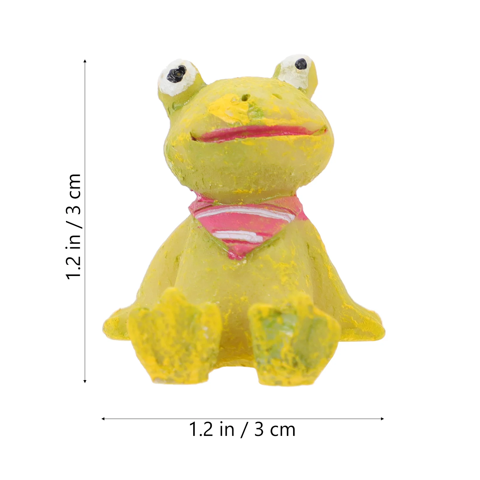 Миниатюрные статуи животных с микро-пейзажем 20 шт. полимерные поделки игрушки