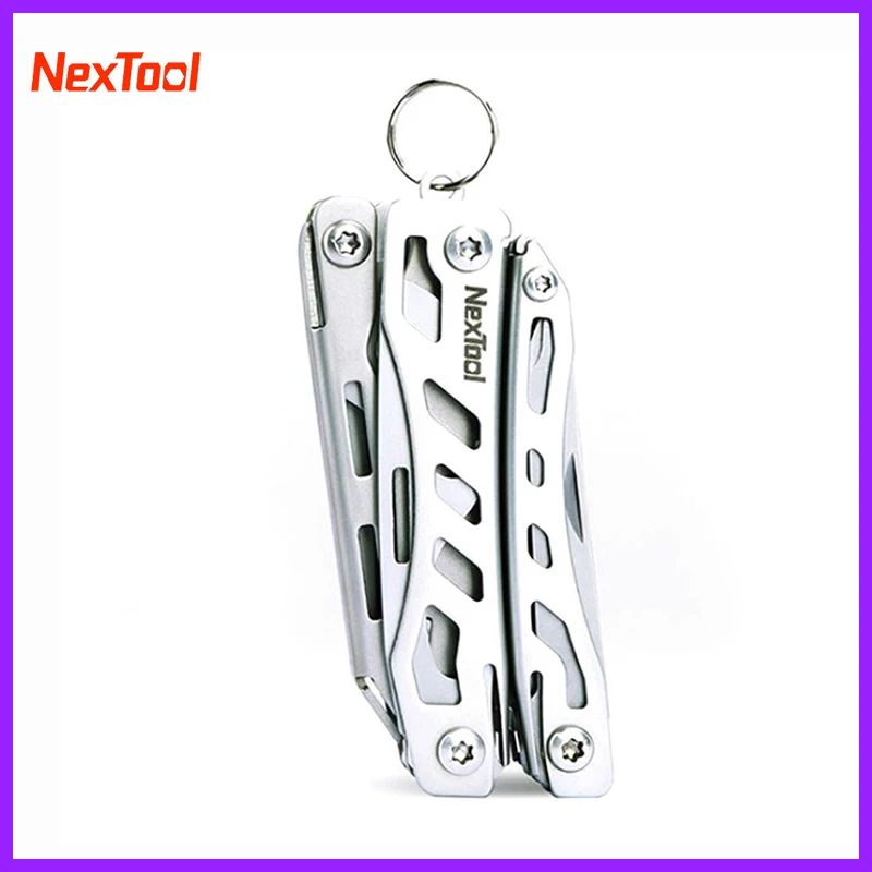 Миниатюрный флагманский многофункциональный инструмент NexTool 10 в 1 складной