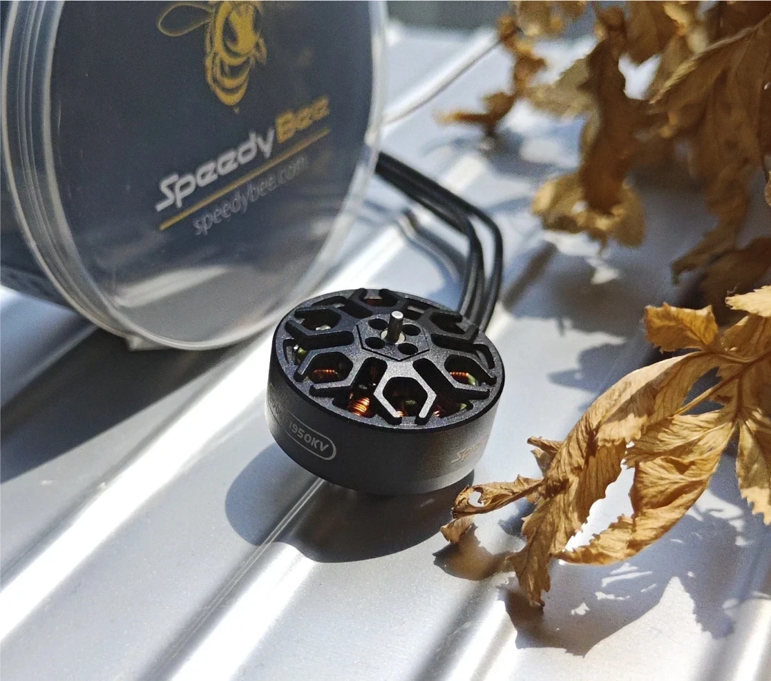 Бесщеточный двигатель SpeedyBee 2006 1950KV для RC FPV Bee35 Drone 3 5/4 дюйма/5 дюймов Tinywhoop Freestyle Racing