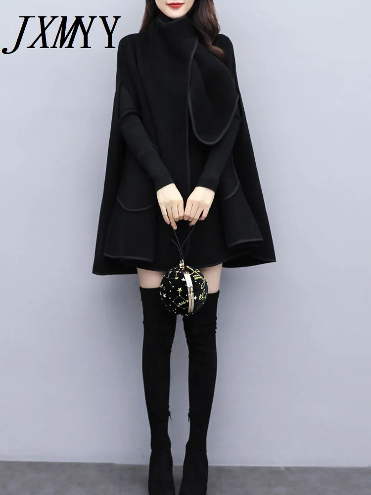 

Осенне-зимняя Женская легкая Роскошная накидка в стиле богини высокого качества дизайнерская накидка для отдыха плащ Корейская женская од...