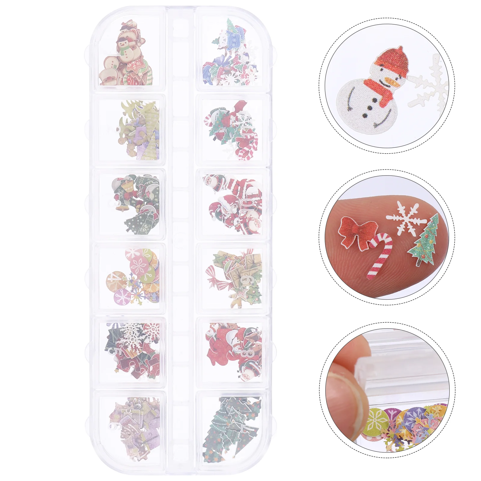 

Christmas Nail Stickers Nail Pulp 3d Nail Decor Accessories