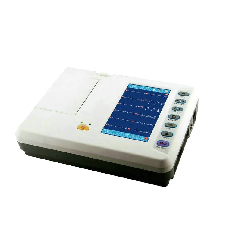 

RC-ECG3306B портативный ЭКГ монитор электрокардиограф ЭКГ цена машины