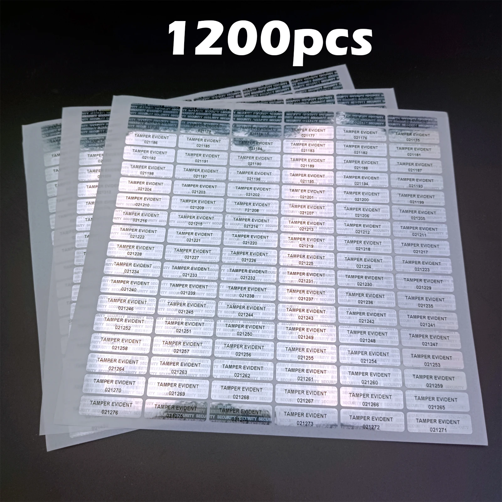 

Голографические наклейки с защитой от взлома 2.5x0.7 см