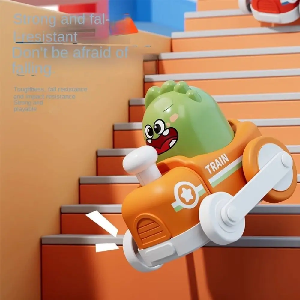 Креативная игрушка с изображением поезда мультяшная для столкновений