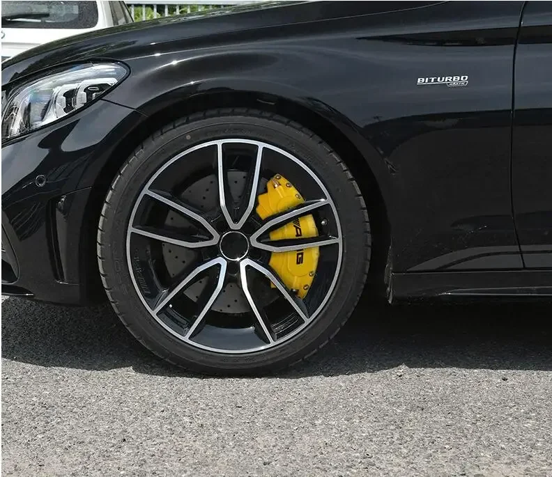 6 шт. автомобильный Стайлинг тормозной суппорт наклейка для Mercedes Benz AMG w204 w203 w212 w211