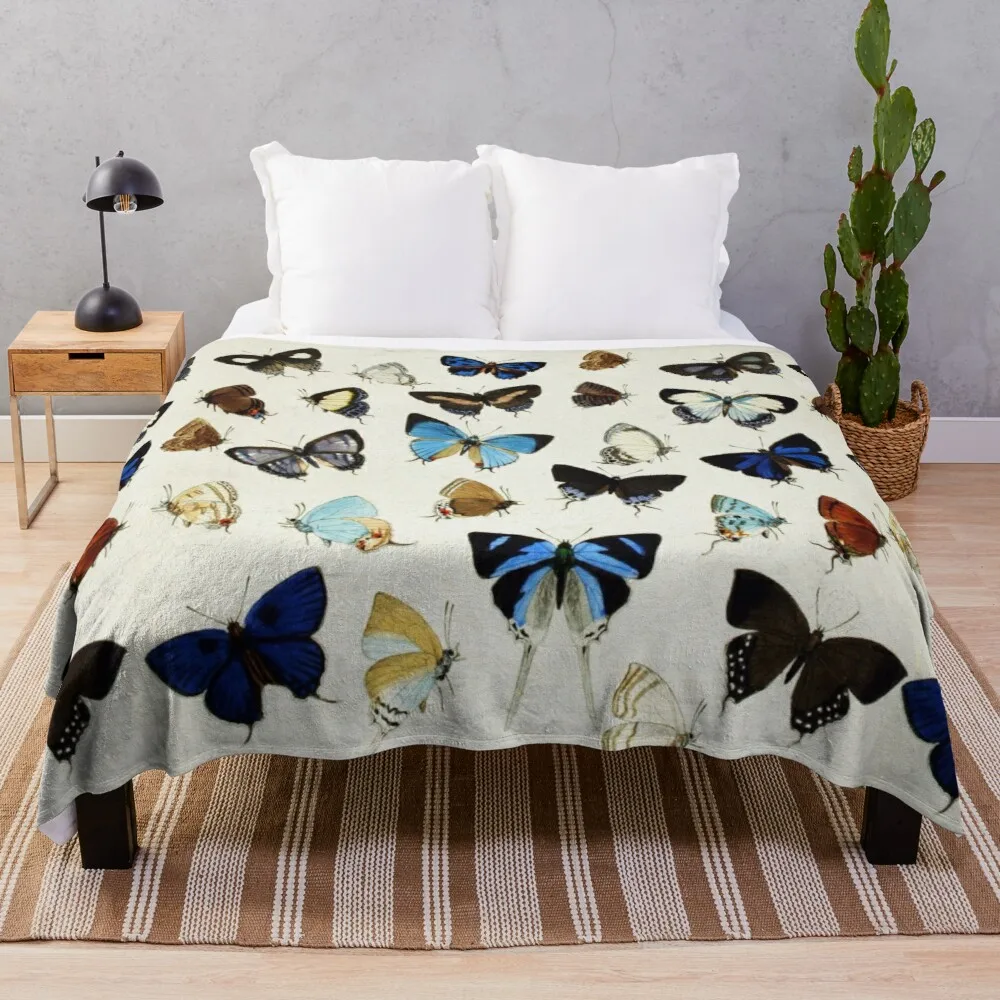 

Плюшевое одеяло Sherpa, красочные бабочки Inblue Whitebeauty, Натуральная Коллекция, лучшее утяжеленное одеяло Aphmau