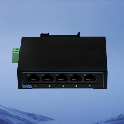Железная оболочка USR-SF1005 5-Портовый Коммутатор Ethernet 100M соответствует стандарту IEEE802.3az
