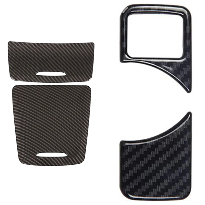 

Head Light Lamp Switch Cover Sticker with Center Console Storage Box Panel Decoration,for Mercedes Benz CLA W176 14-17