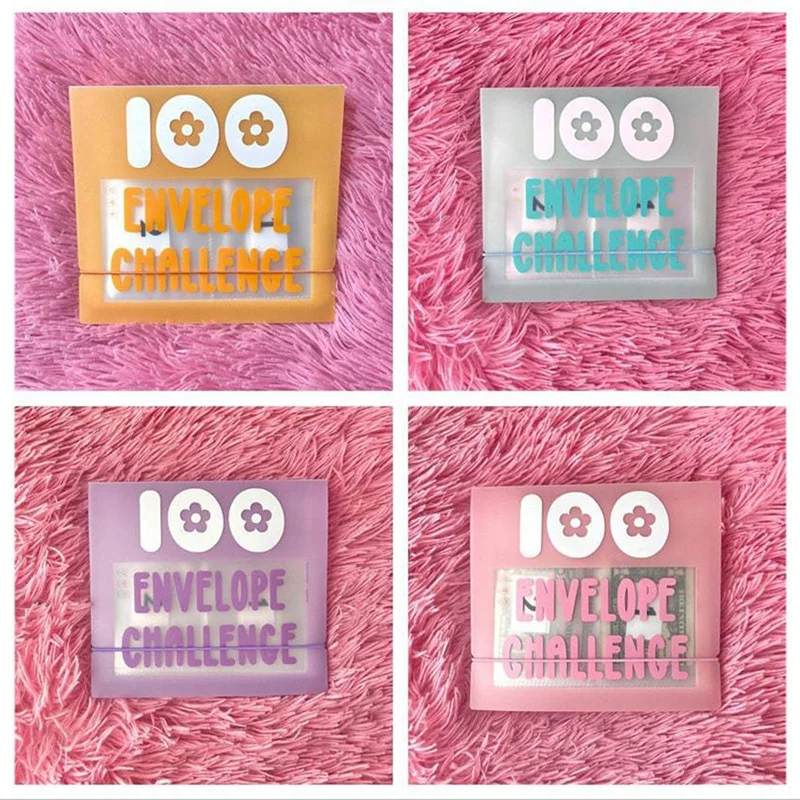 

100 конвертов, папка для экономии денег, папка для хранения 100 конвертов, комплект для экономии денег, подарок в качестве книги