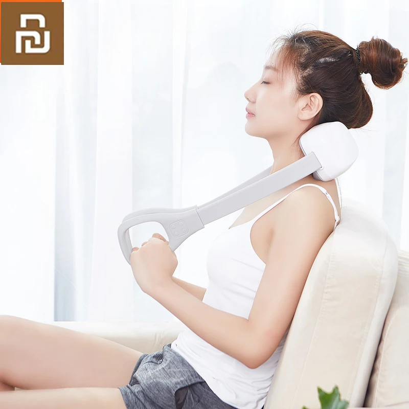 Youpin Mini Neck Massager Two-way Kneading  Multifunction Massage Type-c Charging Third Gear Mode One Button Switching