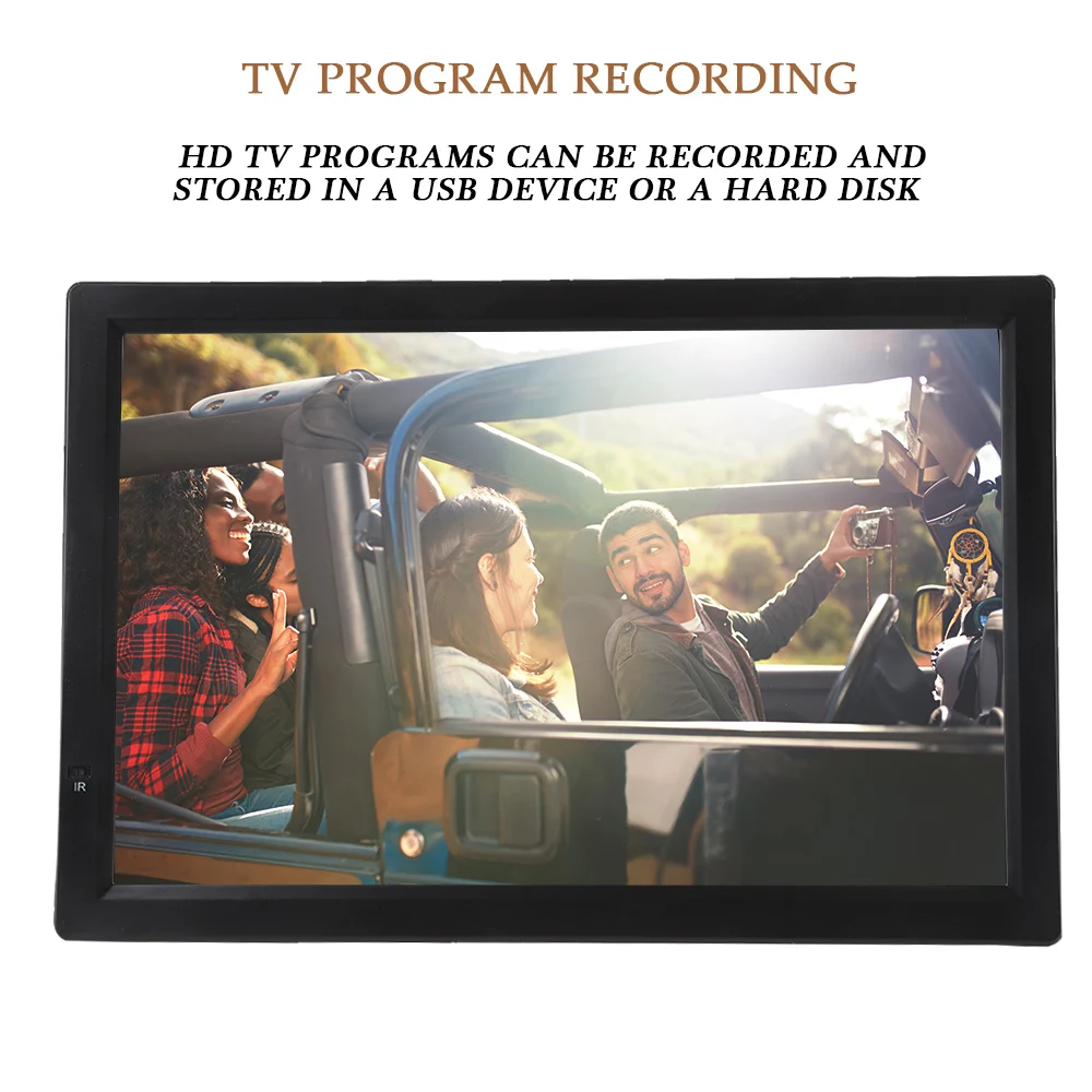 LEADSTAR D14 HD TV 14 дюймов D-T/T2 A TV/UHF/VHF портативный цифровой телевизор