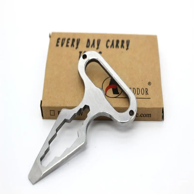 

Portable EDC Self-Defense Nails for People Multifunctional Internal Angle Wrench Screwdriver Key Pendant Outdoor Camping Hiking