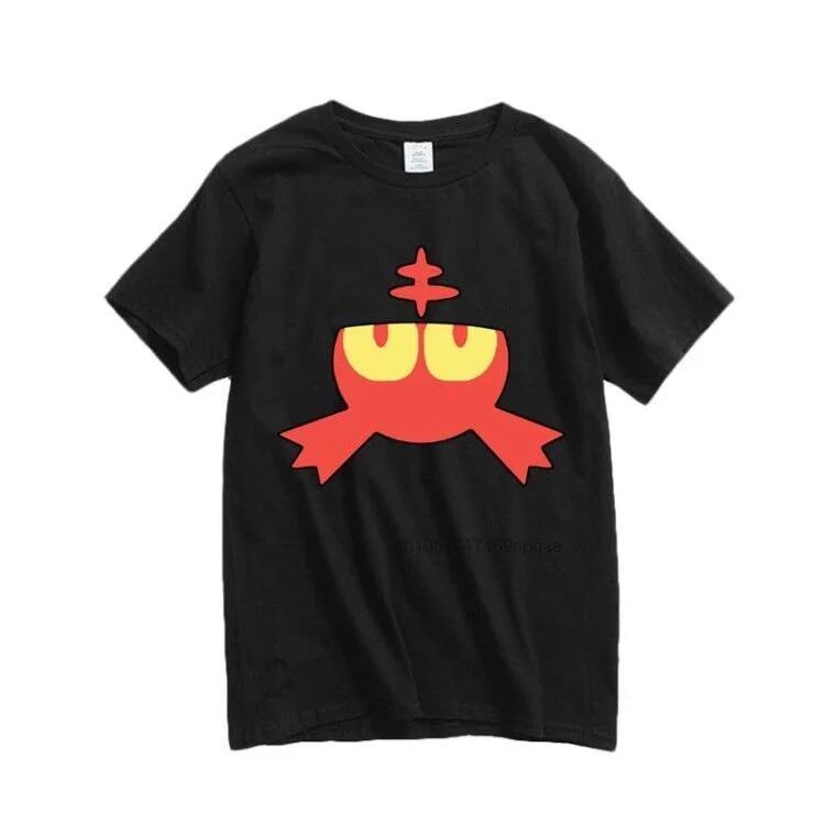 Летняя футболка с принтом из мультфильма Покемон Эш Кетчум Литтен |