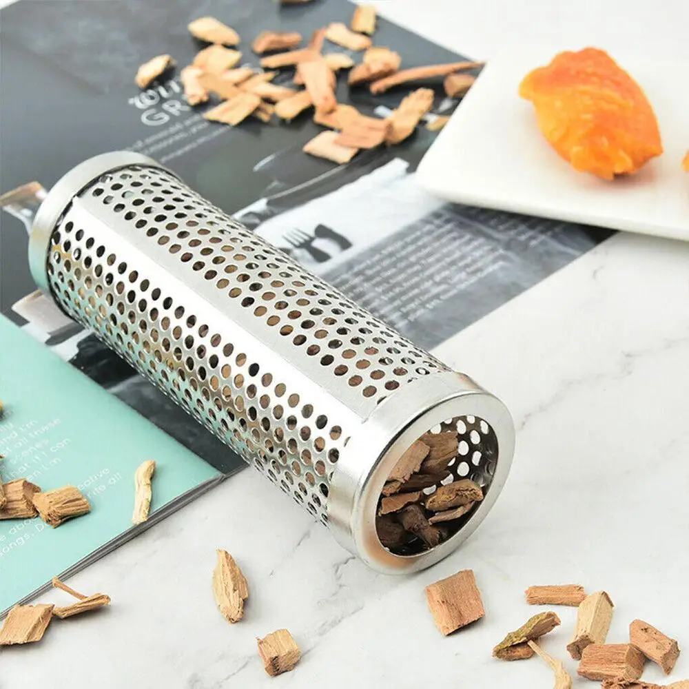 Сетчатая трубка для барбекю из нержавеющей стали генератор холодных коптильев в