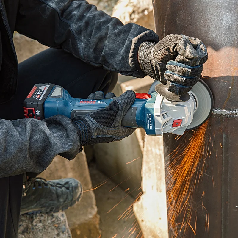 BOSCH GWS180-LI 18 в бесщеточная угловая шлифовальная машина аккумуляторная портативная