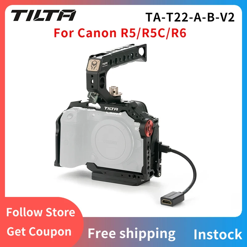 

Новая задняя крышка TILTA TA-T22-FCC-V2 для камеры Canon R5/R6 V2/БЫСТРОРАЗЪЕМНАЯ крышка для Sony a7S III