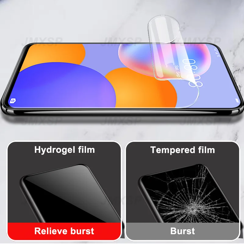 3Pcs Full Cover Hydrogel Film on For Huawei Nova 8 7 6 SE 9 Pro 8i 7i Screen Protector For Huawei Mate 30 20 10 Lite 40 Pro Film images - 6