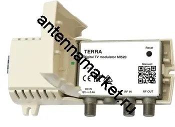 Модулятор TERRA MI520 IP в 2xDVB-C или 2xDVB-T | Электроника