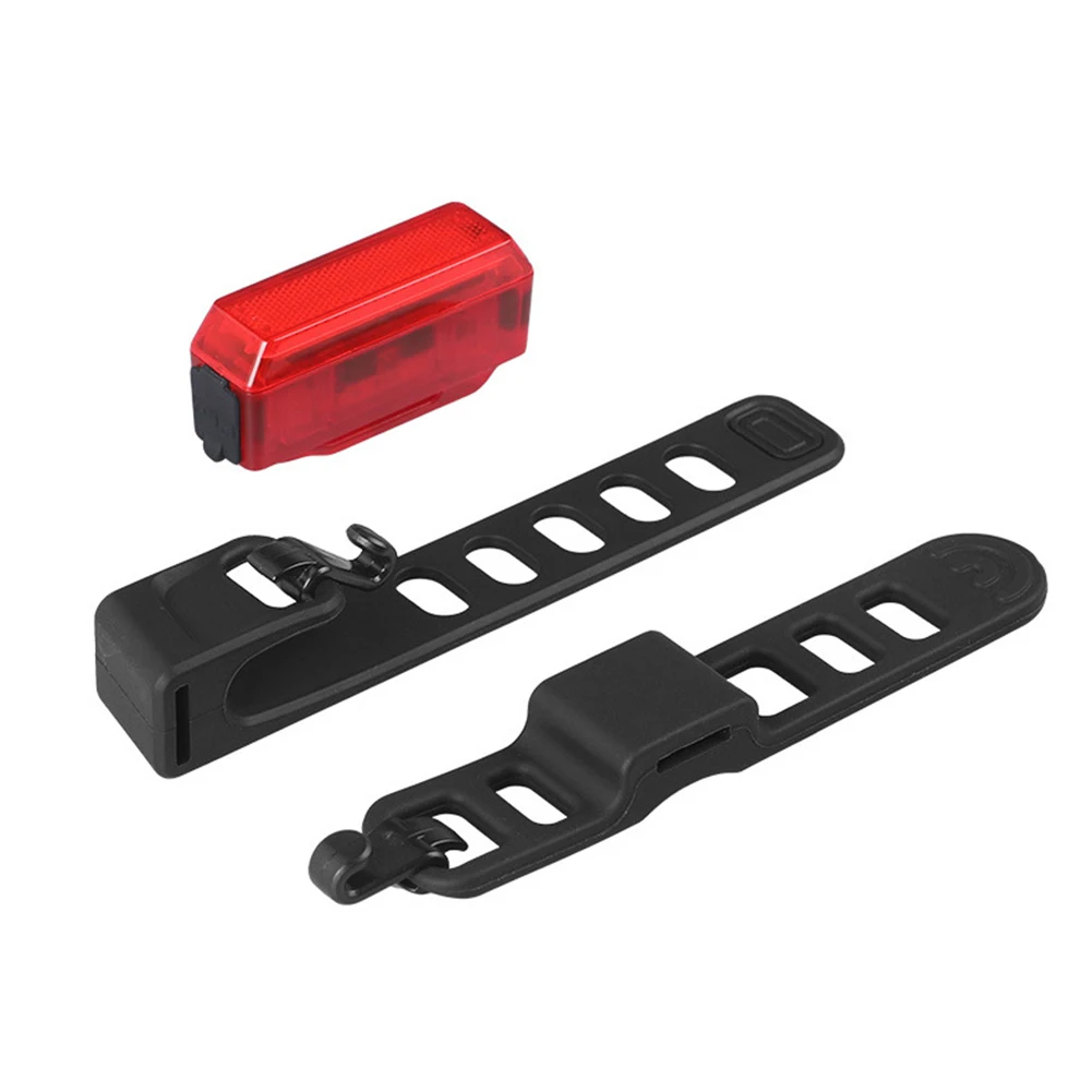 

1x Mountain Bike Tail Light USB Charging Night Riding Warning Light Red Light 15 Lumens Waterproof Micor 5V/0.1A Red COB