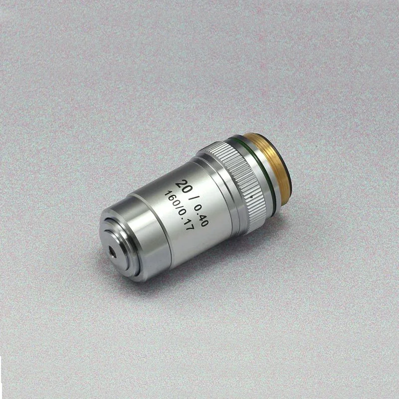 1 шт. 4x 10x 20x ахроматический профессиональный биологический микроскоп объектив 40x