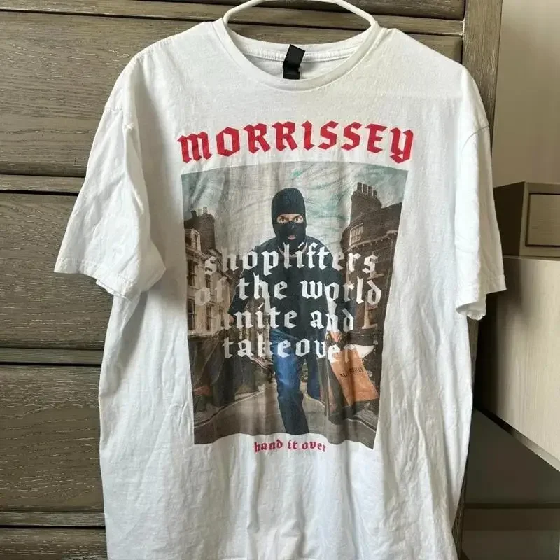 Фото Футболка Morrissey Shoplifters Of The World: Единые и покоряющие мир №1