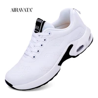 fashion women lightweight sneakers outdoor sports breathable mesh comfort running shoes air cushion lace up