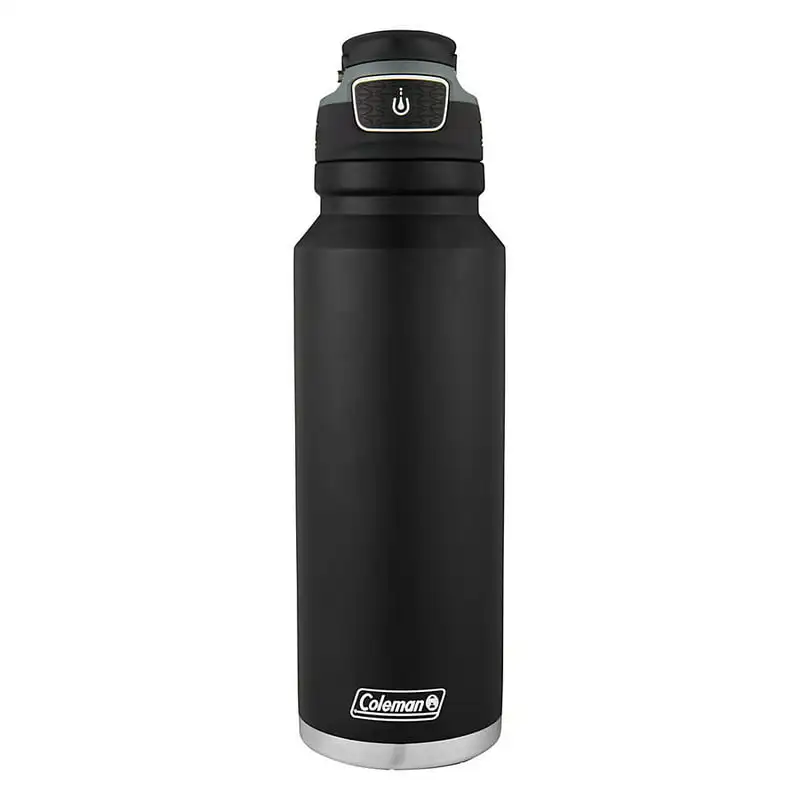 

FreeFlow Stainless Steel Insulated Water Bottle, 40 oz, Black