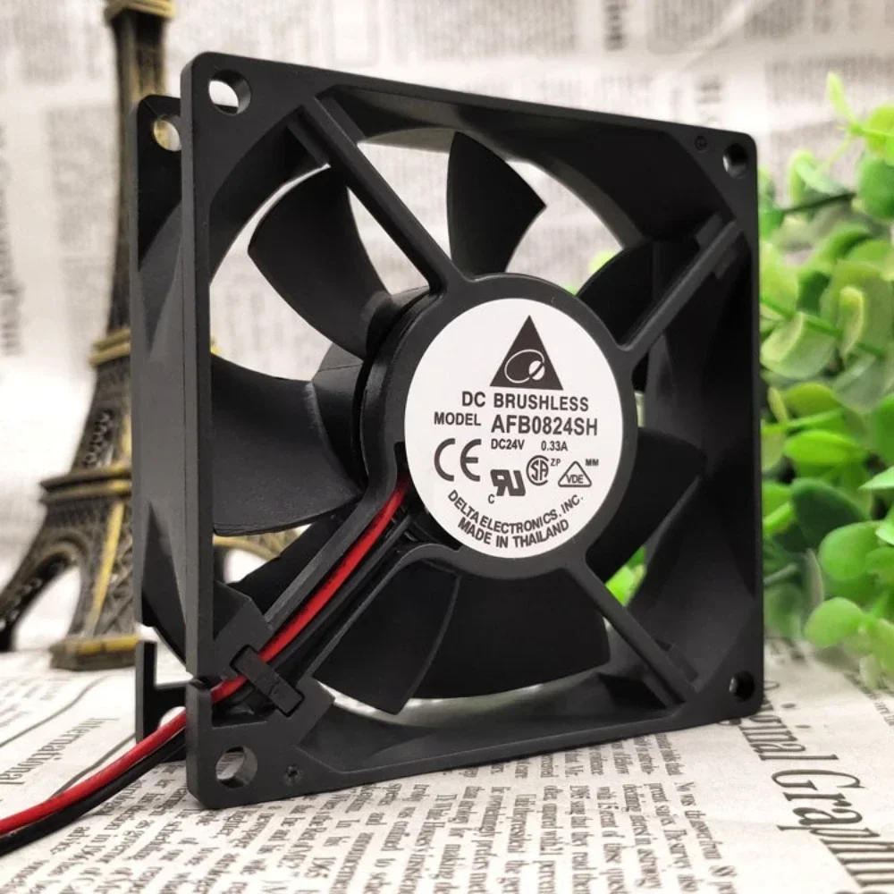 Оригинальный Delta AFB0824SH/VH/HH 2-проводной 3-проводной 8025 24 В 0 33A0 21A 8 см инверторный