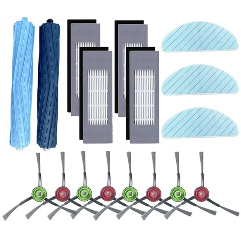 

Щетка Фильтр Швабра тканевые аксессуары Для Ecovacs DEEBOT OZMO T9 AIVI T9 AIVI + запчасти для робота-пылесоса
