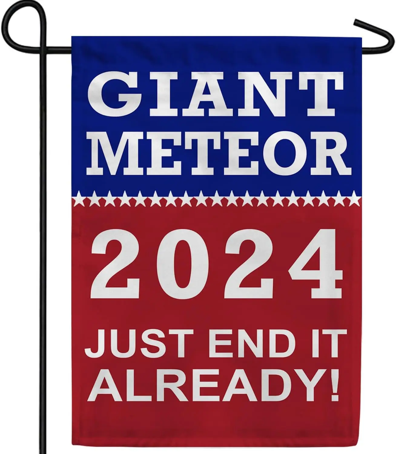Садовый флаг America Forever Vote Giant Meteor 2024 двусторонний 12 5 x 18 дюймов конец с челкой