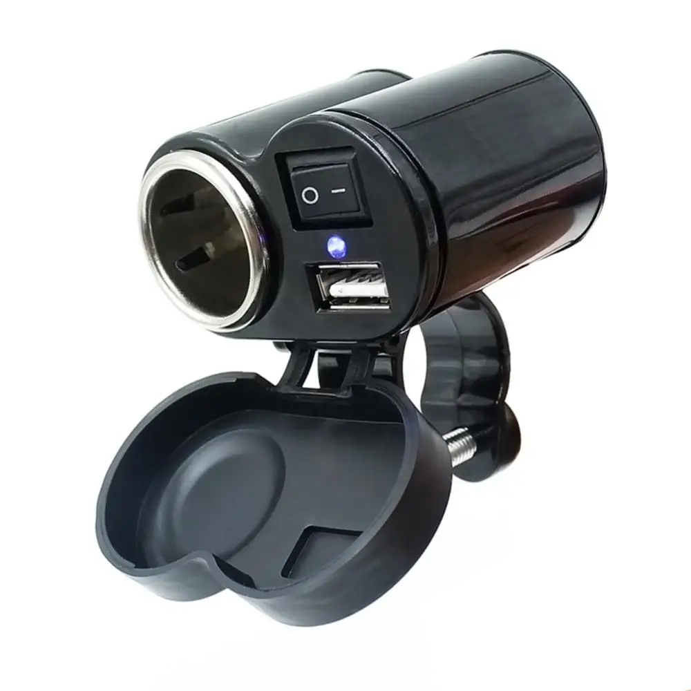 

Водонепроницаемое зарядное устройство для прикуривателя, 12 В, USB-разъем