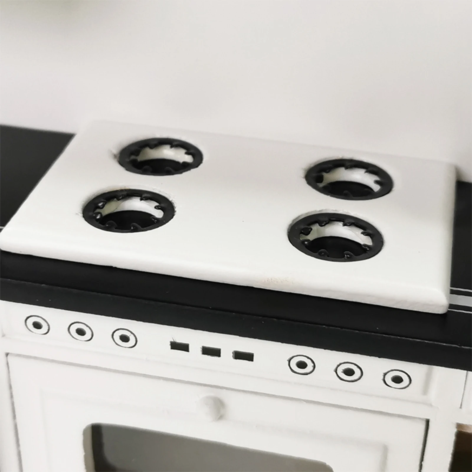 112 scale dollhouse birch wood modern kitchen cooking cabinet stove sink basin set dining room furniture miniature toys free global shipping