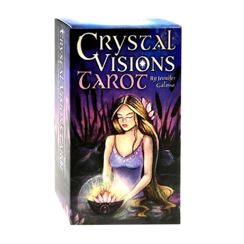 

Crystal Visions Tarot Full English 79 Cards Deck Oracle Divination Fate Family Party Board Game