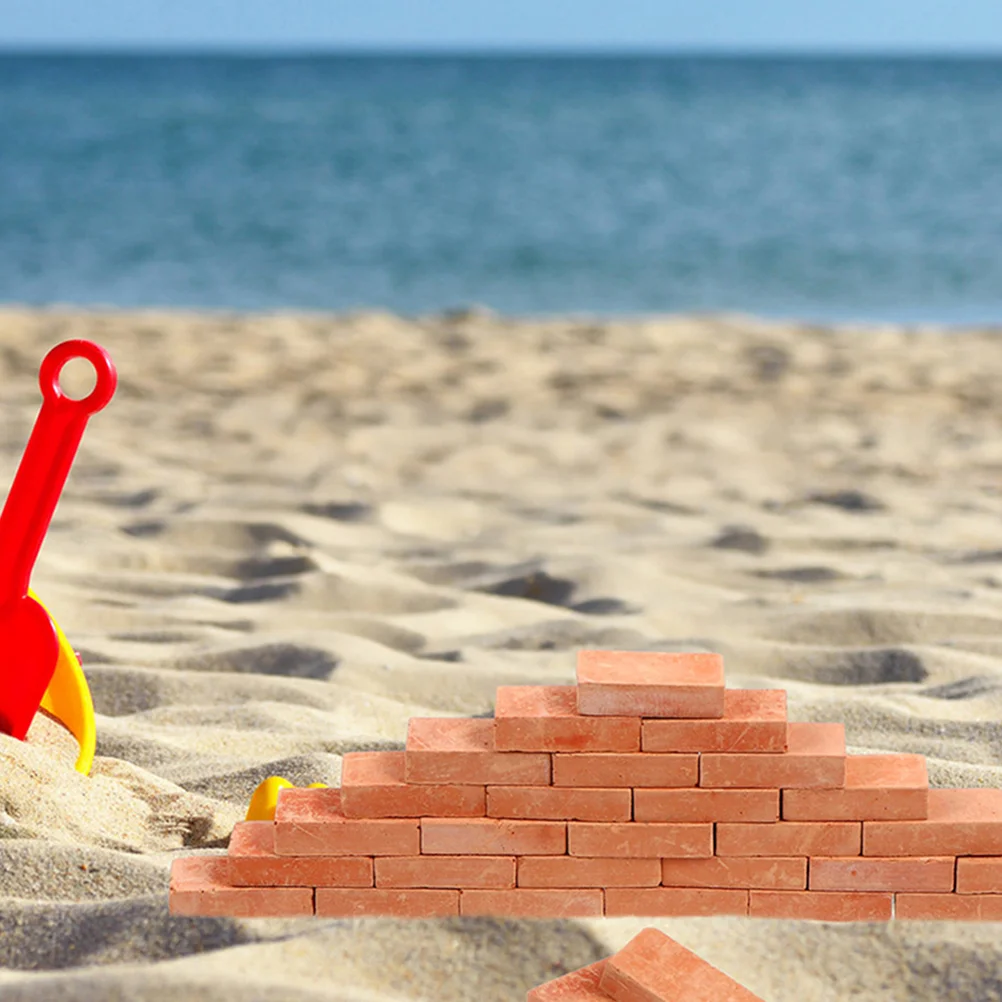 100 шт. миниатюрные строительные блоки для кукольного домика