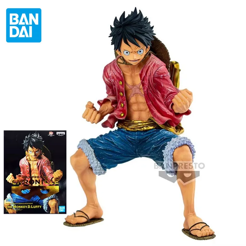 

BANDAI Original ONE PIECE Monkey D. Luffy Chronicle KOA Overseas Limited Anime Action Figures Model Toys For Kids Collectible