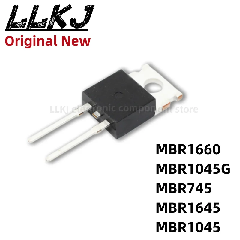 

1 шт. MBR1660 MBR1045G MBR745 MBR1645 MBR1045 TO220 MOS FET TO-220