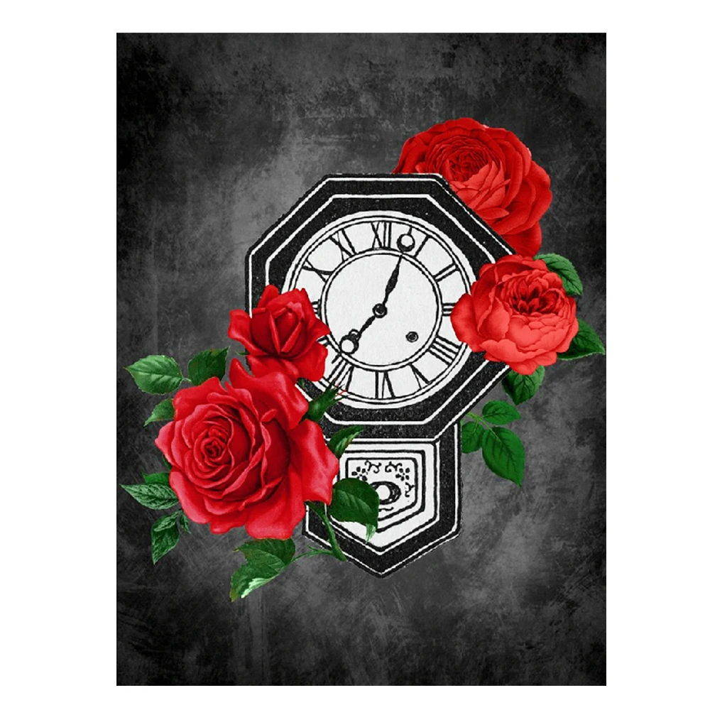 

Diamond Painting Owl Animal Mosaic Art Full Square Drill New Arrival 2022 Diamond Embroidery Black Red Rose Kits