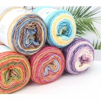 100gset cake sale craft new lot of knitting thread various colour crochet bulky soft yarn sweater baby wool cotton knitted yarn