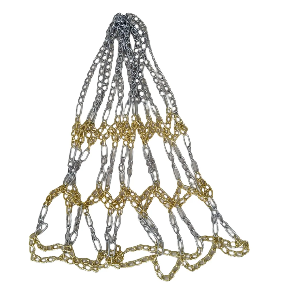 

Basketball Net Indoor Outdoor Sports Chain Training Spare Parts for Teens