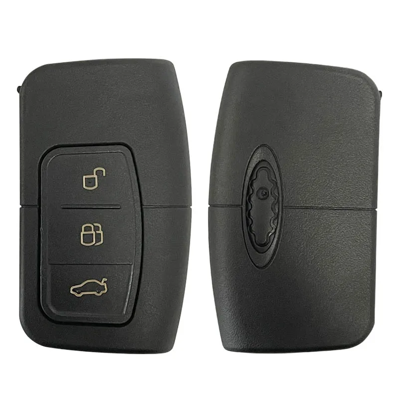 Фото CN 018048    Для Ford Mondeo Focus C-Max Galaxy 2005+ Смарт-ключ 3 кнопки 3M5T-15K601-DC 433 МГц 1698112   Бесключевой ИД №4