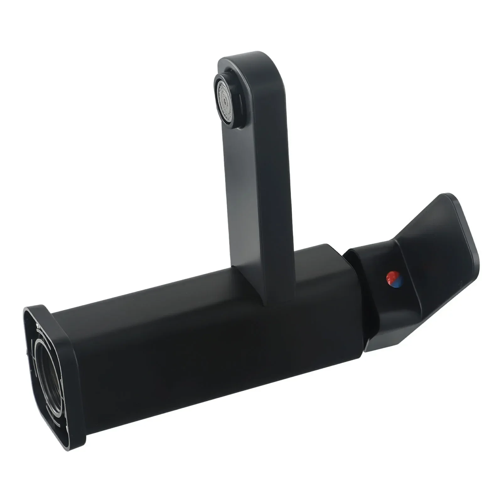 Смеситель для горячей и холодной воды черный цвет