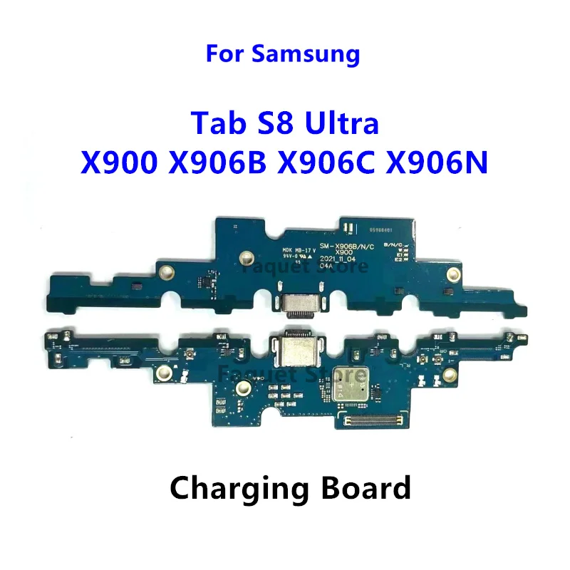 

Original USB Charging Connector Board Port Dock Flex Cable For SAMSUNG Galaxy Tab S8 Ultra X900 X906 X906B X906C X906N