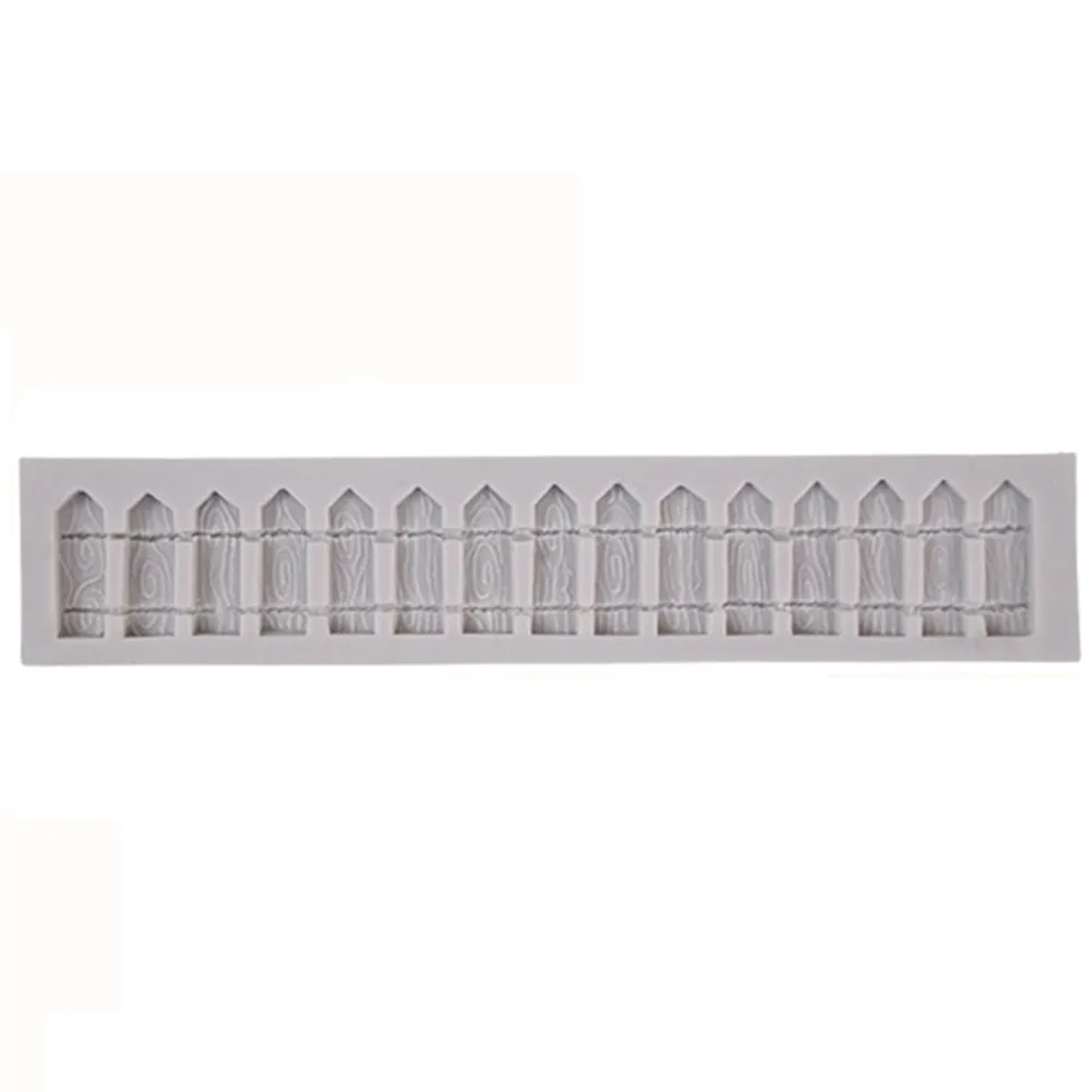 

Eco friendly High Temperature Resistant Silicone Mould for Cake Decoration Picket Fence Design Easy to Clean and Demould