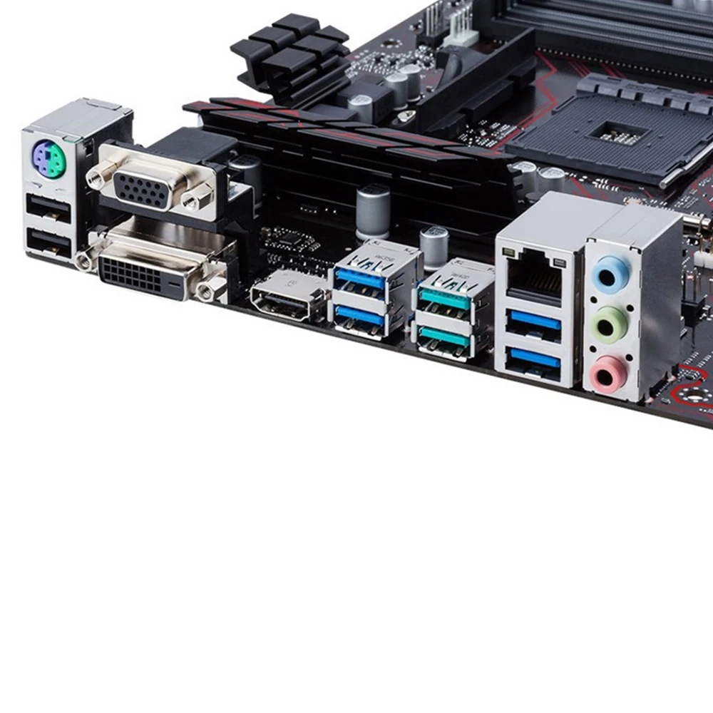 Разъем AM4 DDR4 PRIME B350-PLUS системная плата AMD B350 64 Гб PCI-E 3 0 USB3.1 M.2 оригинальная