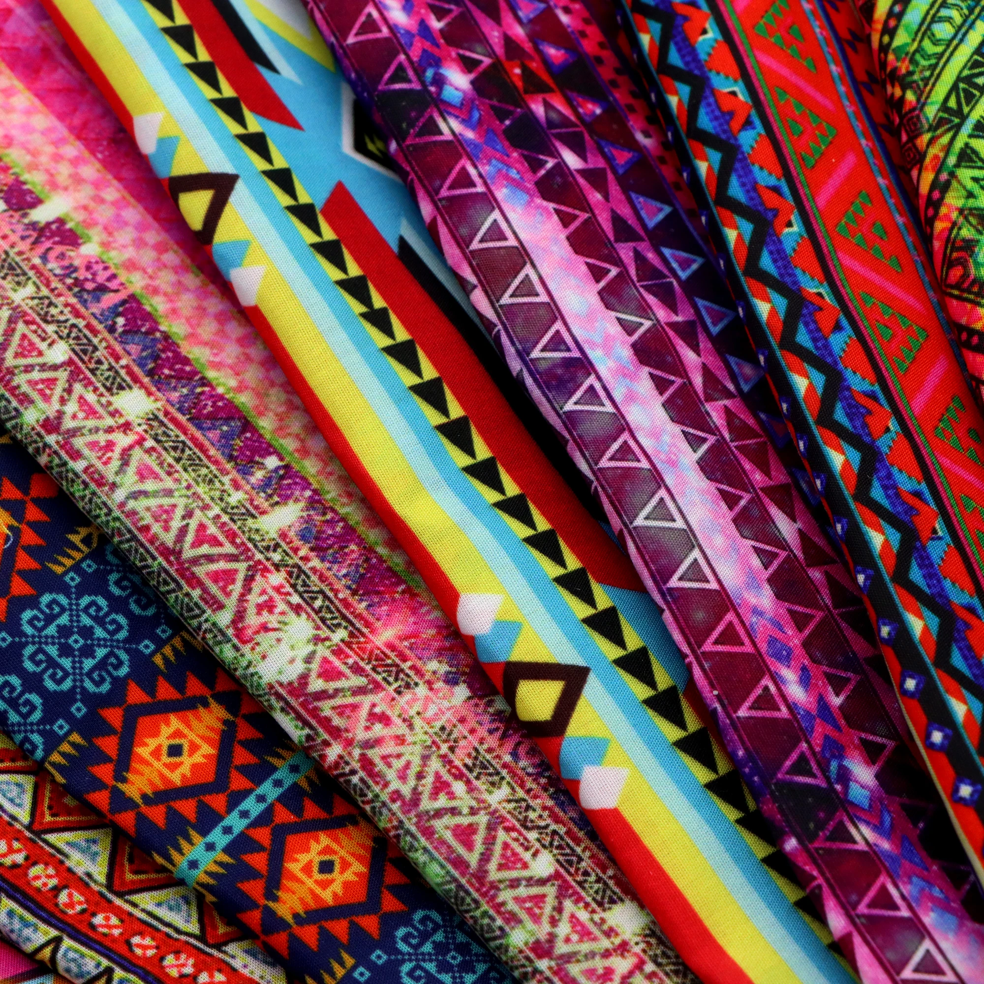 10 шт. 20*33 см ацтекский тройной узор в этническом стиле полиэстер хлопчатобумажная