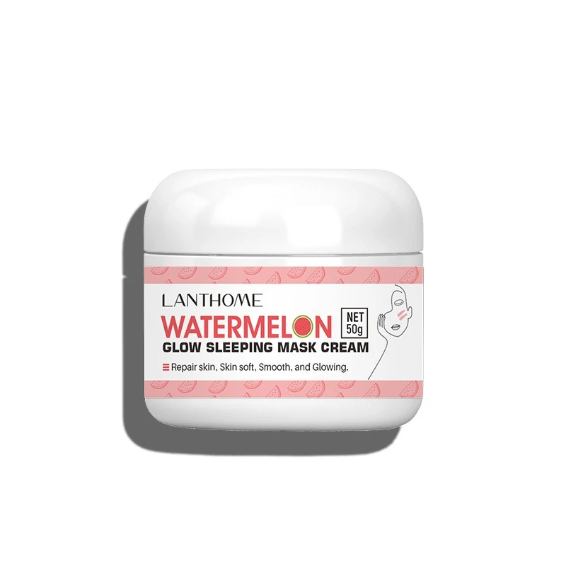 

Watermelon Glow Sleeping Mask Cream 50g Remove Dead Skin Cells And Make Theskin Softs And Smooth Reduces Fine Lines 1pcs