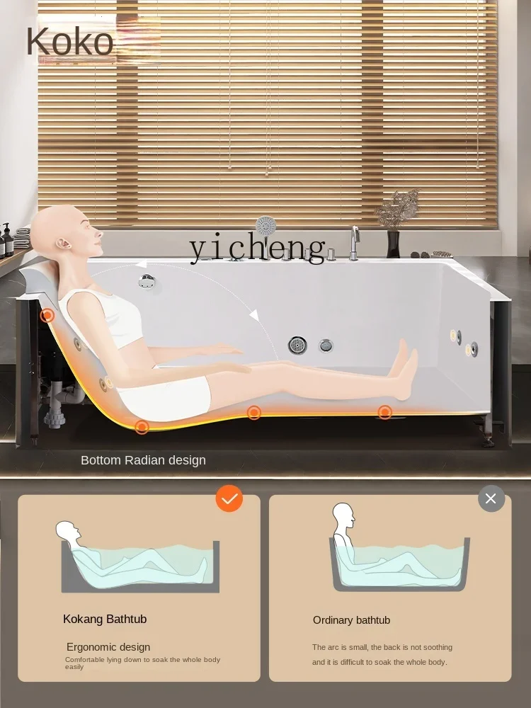 XL Встроенная Бытовая глубокая пузырьковая рама широкого размера для маленькой