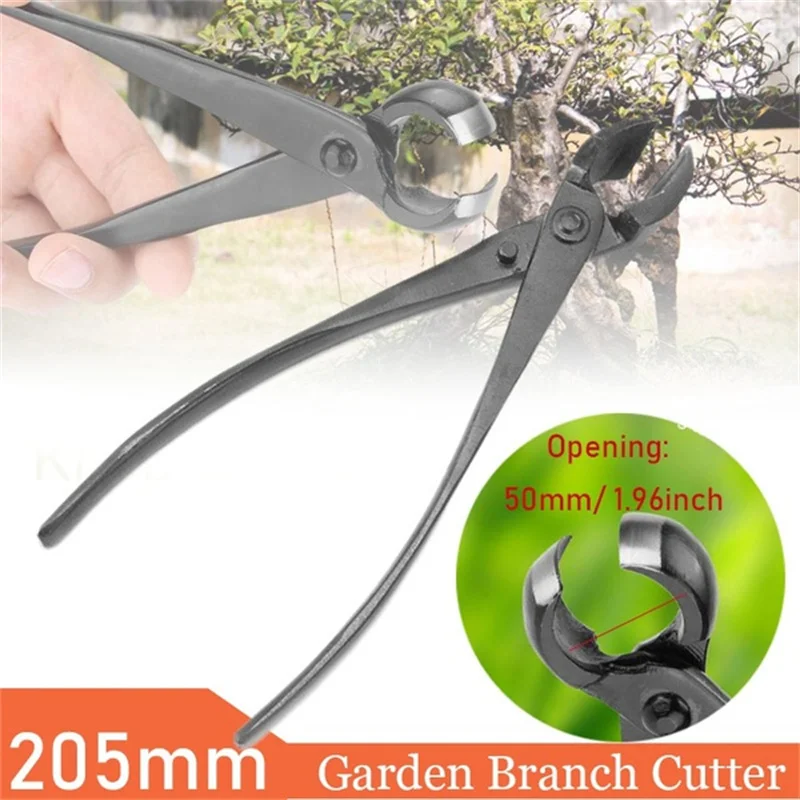 

Garden Branch Cutter Forged Steel Round Edge Beginner Scissors Cutter Knife Bonsai Tools
