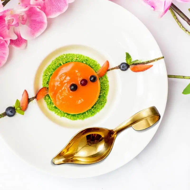 Ложка шеф-повара из нержавеющей стали приспособление для приготовления десертов