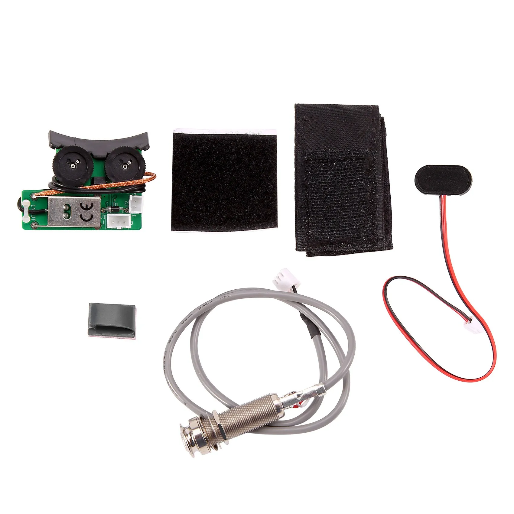 Встроенная система предусилителя под седлом с пьезозвукоснимателем для